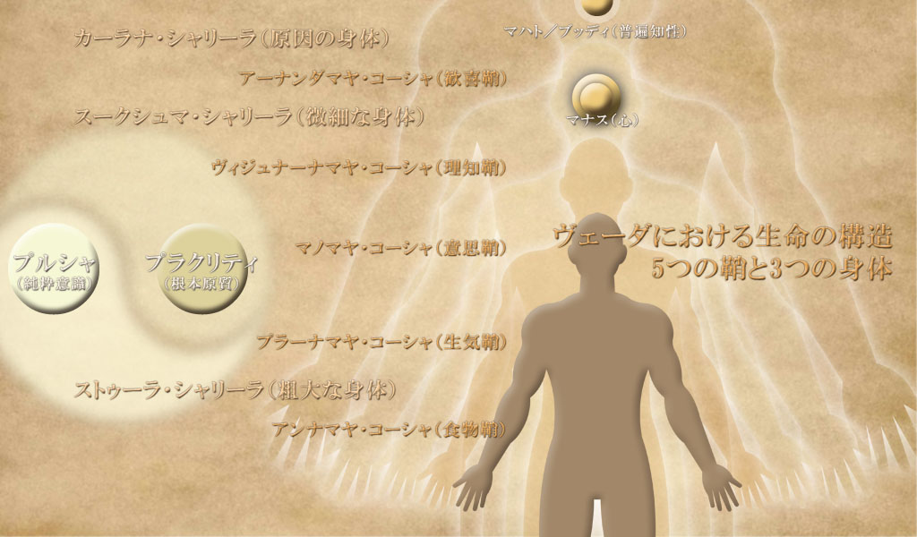 ヴェーダにおける生命観(身体5層論)
